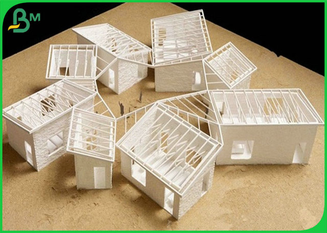 Glossy 1.5MM White Cardboard For Clothing Industry Painting Board