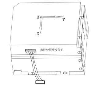 Model F70HA High Accury Single-axis Fiber Optic Gyroscope With 0.05 °/hr Bias Drift