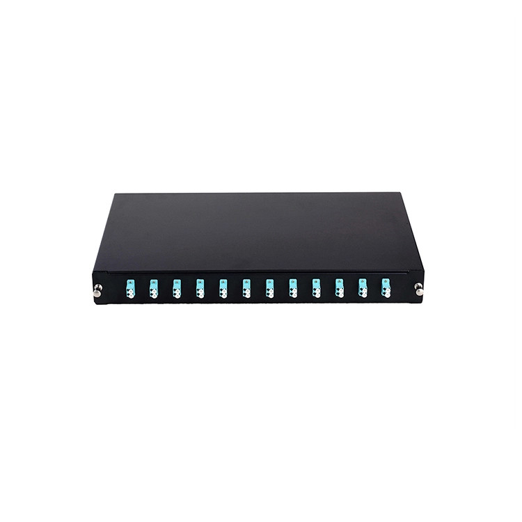 High Density Fiber Splice Box ODF Optical Distribution Frame 2U Mounting