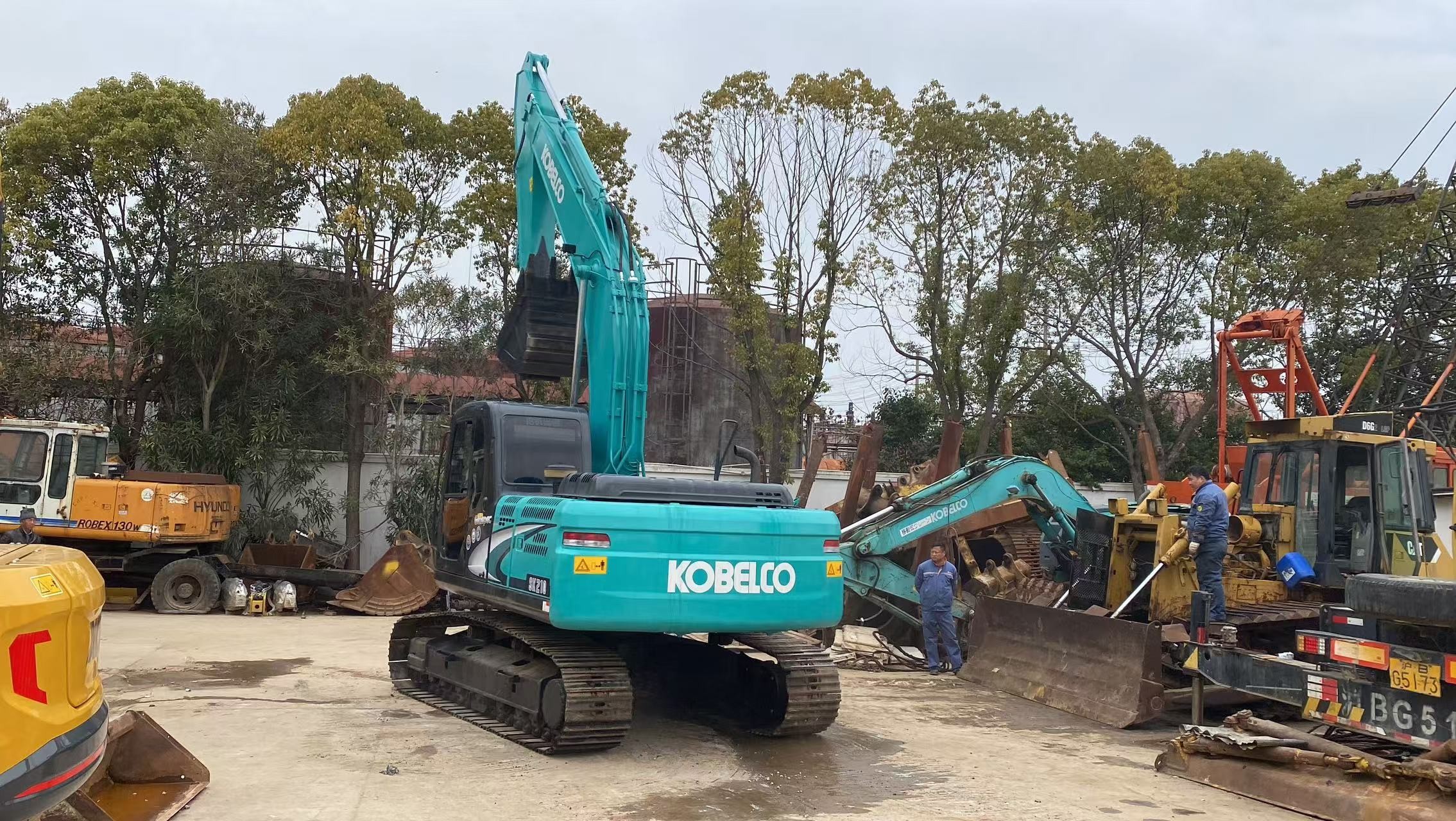 Kobelco SK210-8 Crawler Mini Excavator Second Hand SK200-8 Original Japan