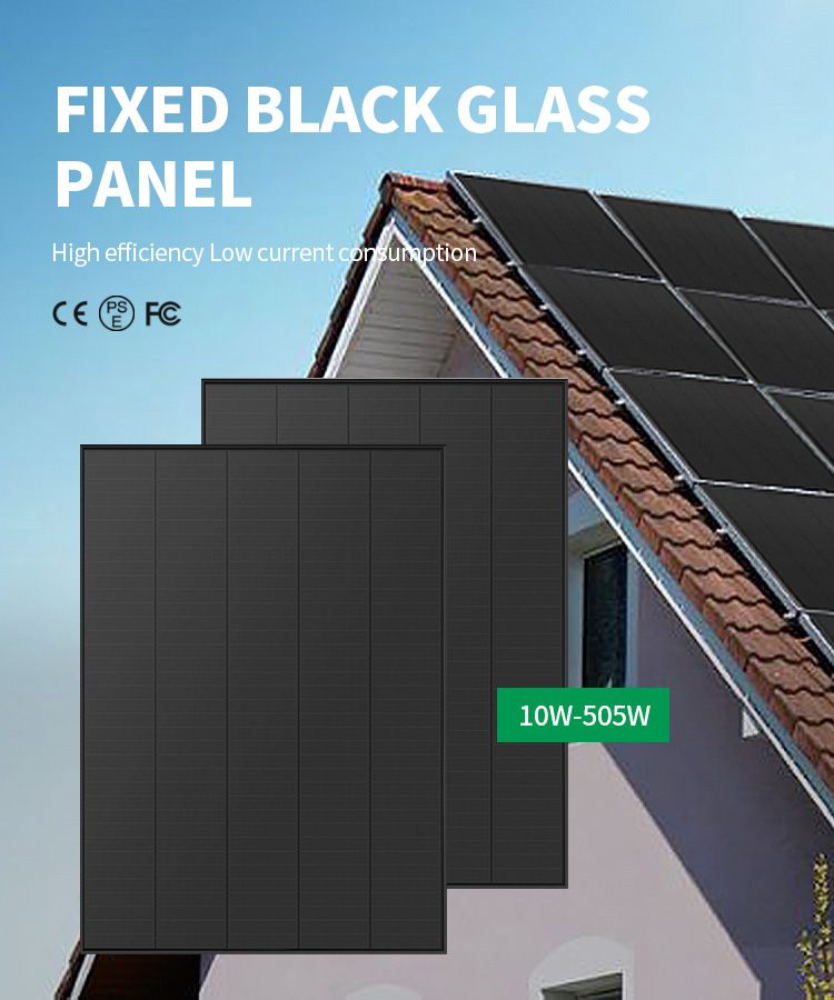 Highfly EU Warehouse Hot Sale 10W/5V Solar Panel Solar Panel Price Is Black Type For Solar Panels System