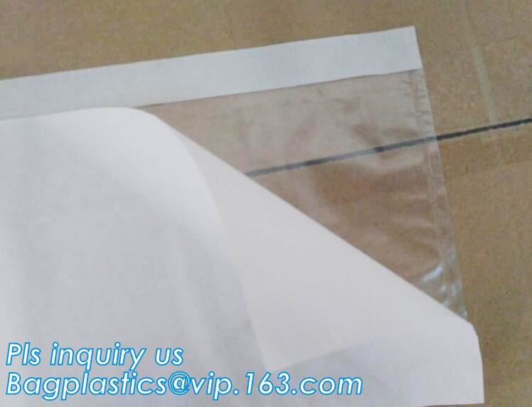 DHL Packing List Envelope, Paper Courier Bags, Mailing Bag, FedEx Zip lockk packing list envelope, Custom printing PE pack