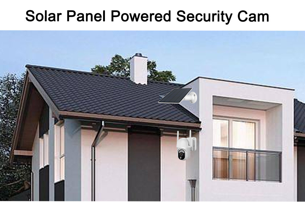 4MP 4G Solar CCTV Camera Simcard Intelligent Rotational 2K PTZ Solar Camera