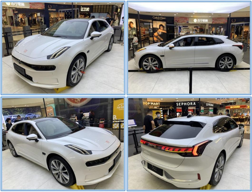 Geely Zeekr 001 Chinese EV Car Electric Used Car New Energy Vehicles High Speed Electric Car Sale