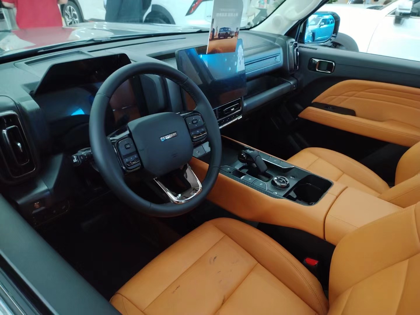 Black Great Wall Haval Raptor Plug In Extended Range Hybrid Off Road SUV