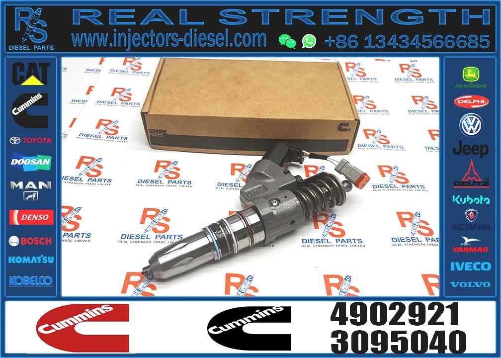 3095040 4902921 OE quality Brand New Diesel Common Rail Injector 3095040 4902921 for C ummins QSM11 ISM11 M11 Diesel Eng