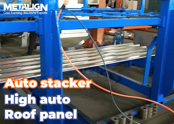 Buy cheap Double Arm Gentle Handling Roof Panel Auto Stacker Machine product