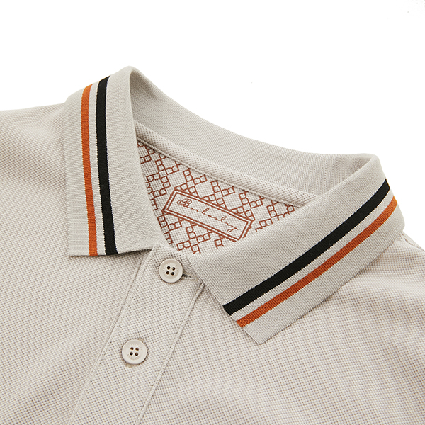 Embroidered Polo Golf Shirt Knitted Fabric Loose Short-Sleeved Long Sleeve Polo Shirts