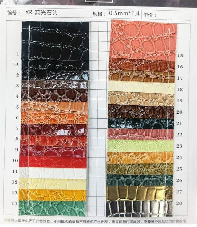 Glossy Crocodile PVC Leather Packaging Box Crocodile Embossed Leather