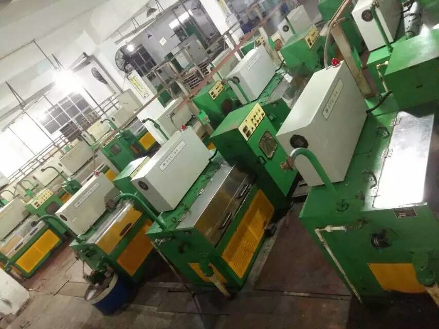 Copper Small Fine Wire Drawing Machine With Annealing Machine , High Speed
