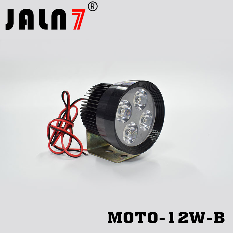 Motorcycle Headlight Led JALN7 12W Driving Lights Fog Light Off Road Lamp Car Boat Truck SUV JEEP ATV Led Light