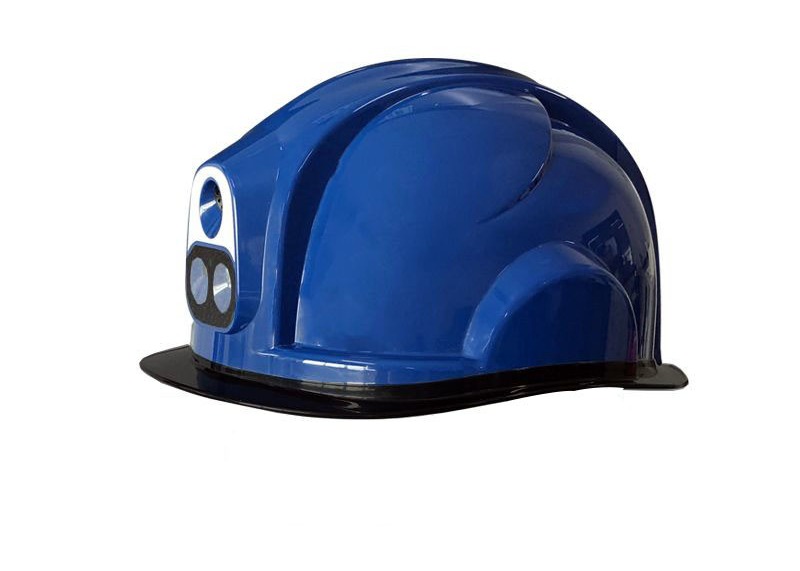 4G GSM Safety Helmet Camera With Laser And 1920X1080P 30fps Video Coding Resolution