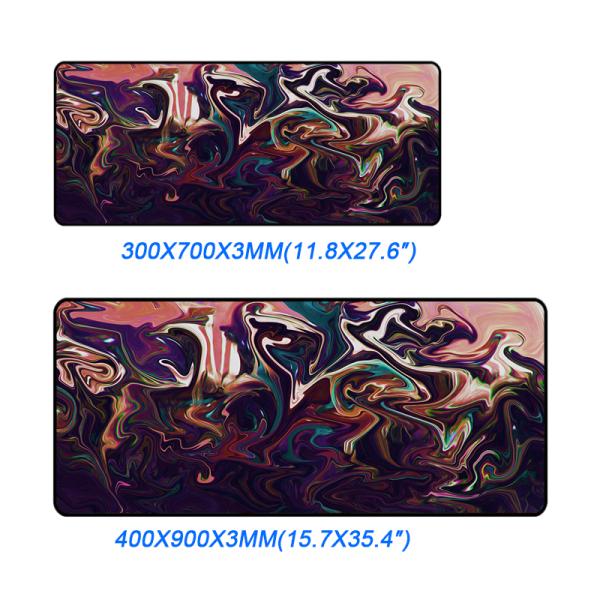 Stock XYDAN Eco-Friendly Non-Slip Waterproof Custom Printing Fluid 40x90 Mouse Pad