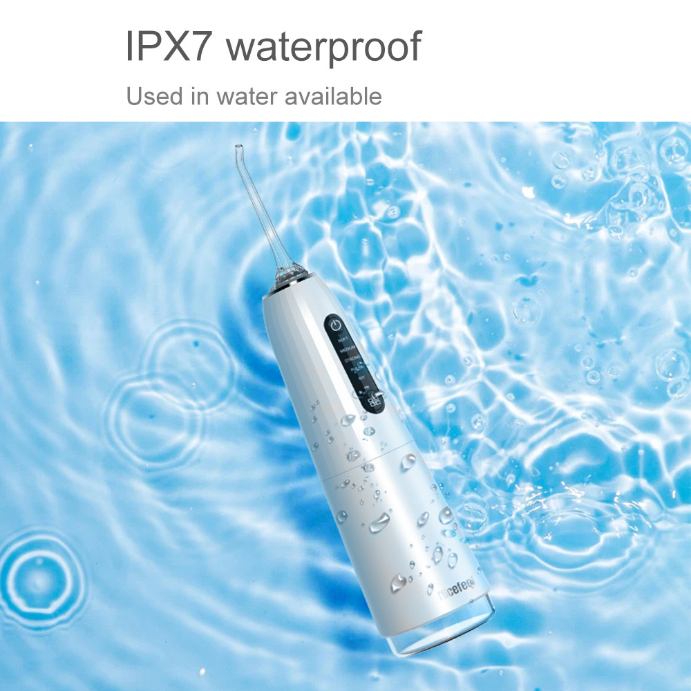 5+ Working Modes Ipx7 Electric Water Jet 300ml Oral Hygiene Oral Irrigator Teeth Cleaner Water Dental Pik Flosser