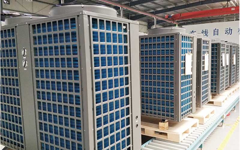 Energy Saving Home Air Source Heat Pump Top Air Blow Type Zero Emissions