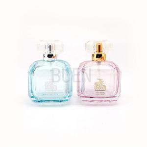 China Essential Oil Glass Perfume Bottle Anodized Aluminum Nozzle，Empty Perfume Bottles 100ml on sale
