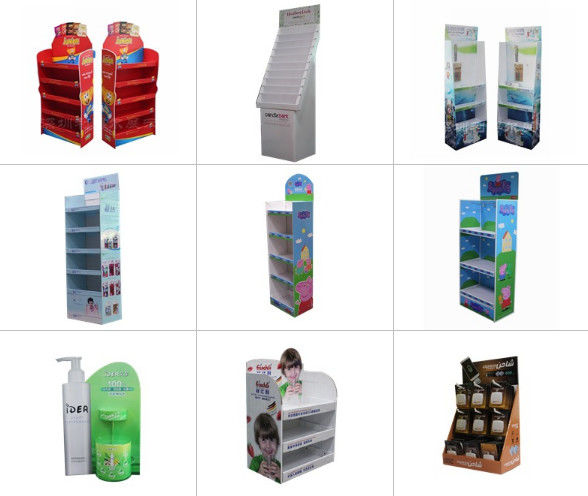 Coffee paper exhibition stand Product display Environmental protection cardboard shelves