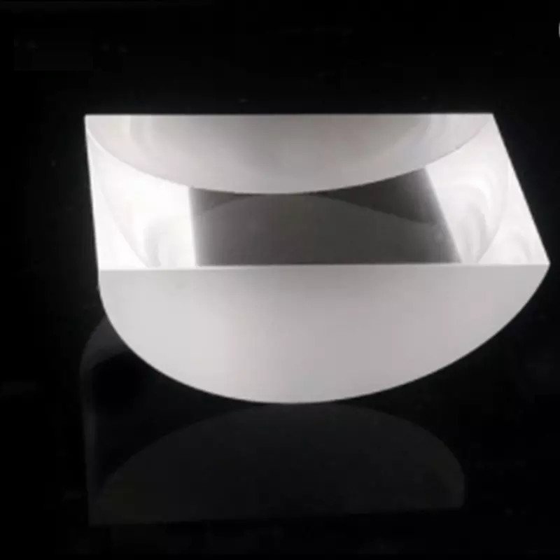 Anti Reflective AR Coatings Optical Glass Half Rod Cylinder Lenses Cylindrical Lens
