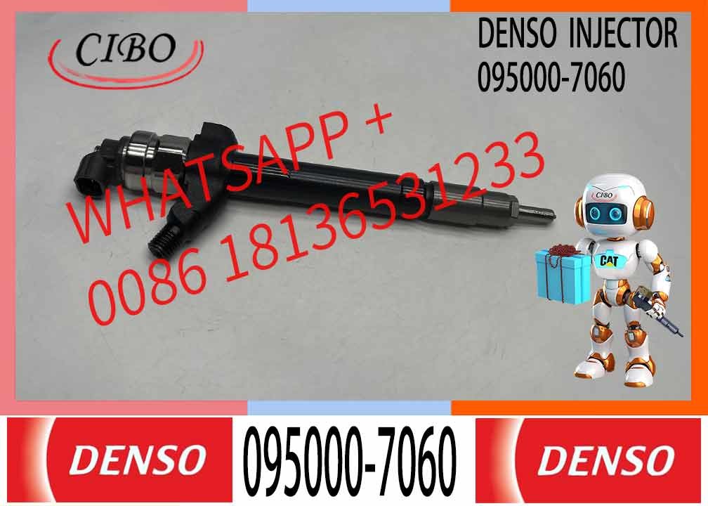 095000-7060 6C1Q-9K546-BC Common Diesel / Rail Fuel Injector Engine Spare Parts For Ford/Land Rover Truck