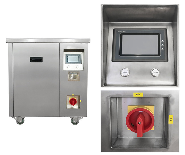 Dual Frequency Ultrasonic Cleaning Machine , Stainless Steel Ultrasonic Cleaner