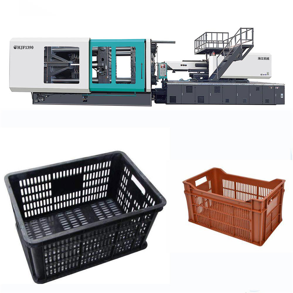 400ton Injection Molding Making Machine For PE Plastic Crate Basket Box