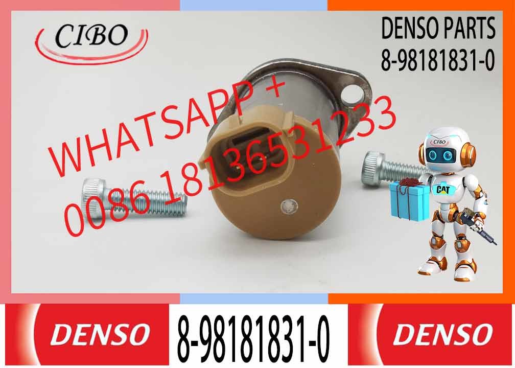 8-98043687-0 8-98181831-0 High Pressure Pump SCV Valve 8980436870 8981818310 For ZX200-3 ZX240-3 ZX330-3