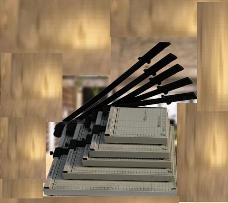 Precised Size A4 Guillotine Paper Cutter , A4 Paper Trimmer For Office / Home Purposemanual Paper Cutter