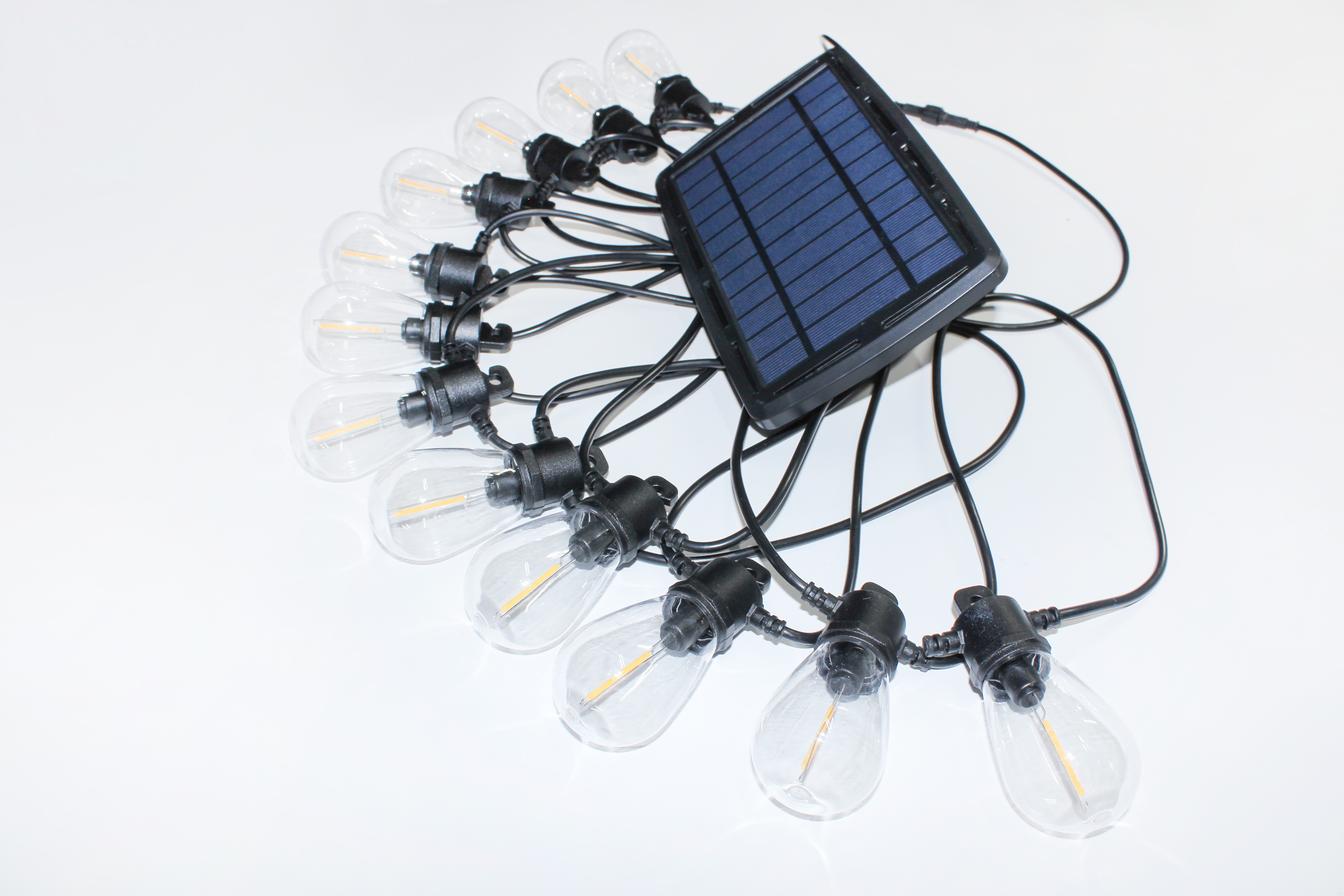 S14 Solar Bulb String Lights