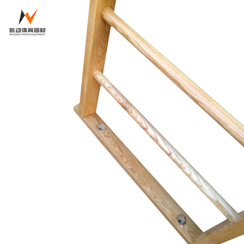 Gym Sport Step Ladders Fitness Exercises with Indoor Wooden Ladders and Structure