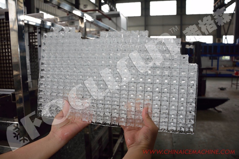 Cooling way Water Cooling 5 Ton Large Capacity Fast Cube Ice Machine for Printing Shops