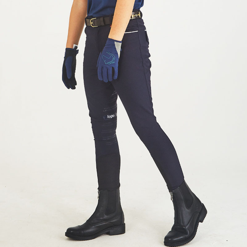 Anti Pilling Horse Riding Breeches Knee Seat Kids Childrens Riding Leggings