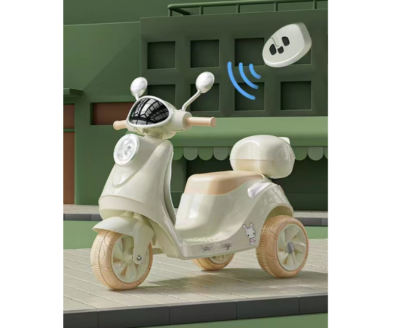 Music Early Education Toy Ride On Car Electric Motorcycle for Kids Loading Weight 30kgs