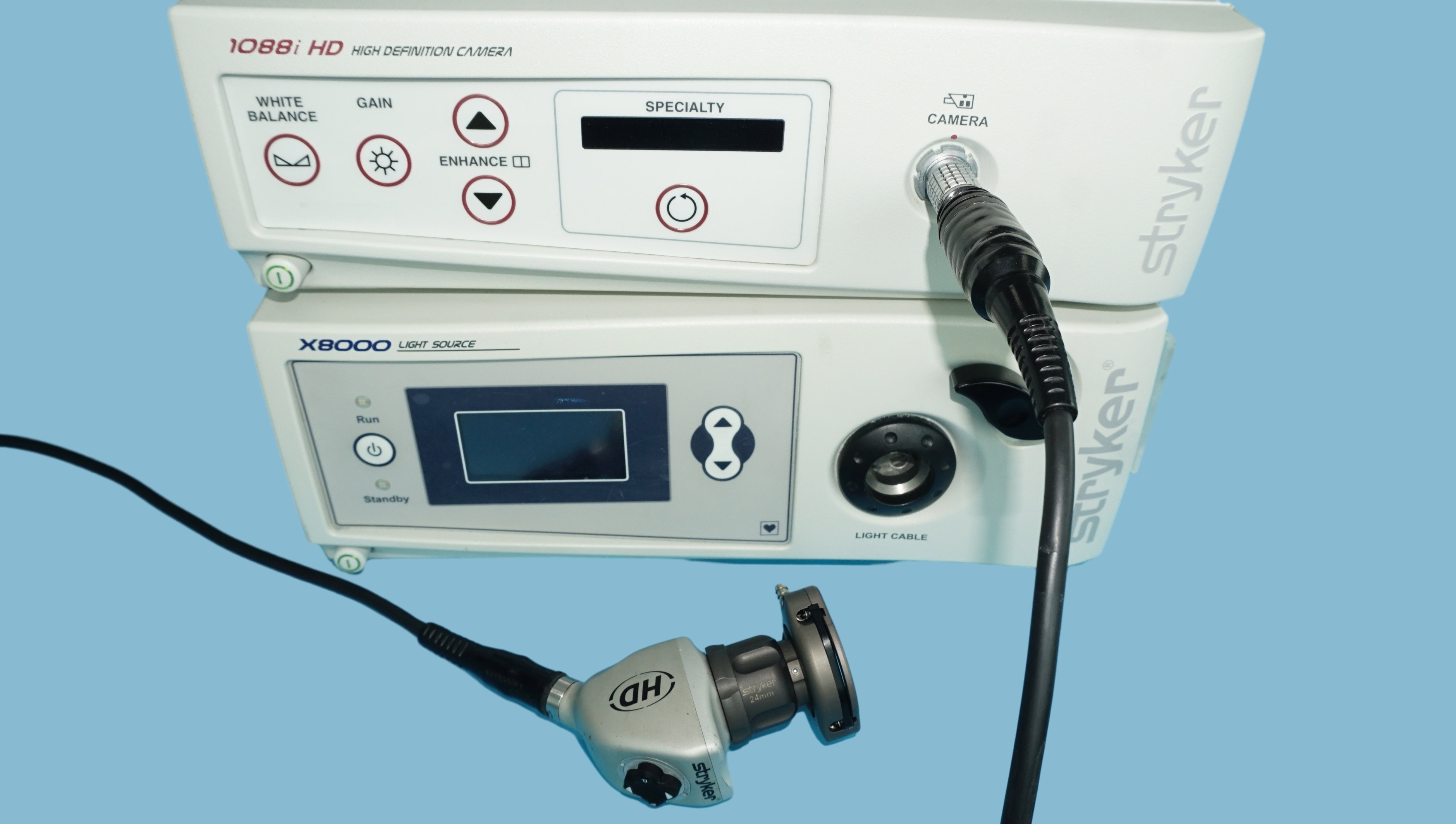 1088i HD Endoscopy Camera System & Camera Head & X7000 Light Source