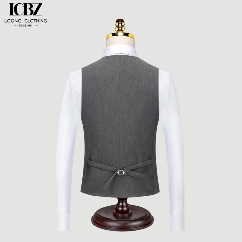 Brothers' Wedding Attire Korean Style Suits Vests and Formal Suits with Velour Fabric