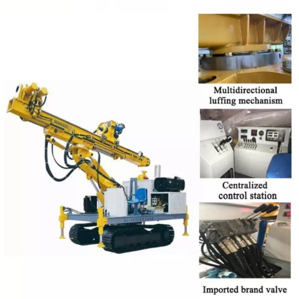 Anchoring Jet Grouting Drilling Rig and Anchor Nail Drilling Machine with Factory Price in Turkmenistan