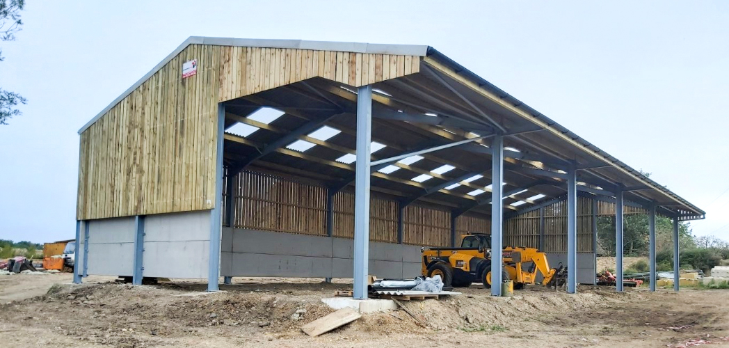 Prefabricated Steel Structure Steel Hay Storage Buildings Warehouse Metal Building