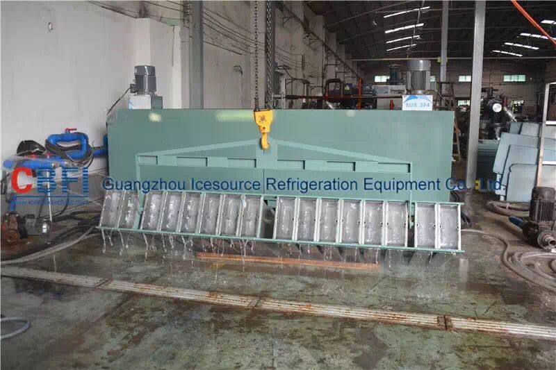 1 ton , 2 ton , 5 ton , 10 ton Ice Block Machine with Brine Water Tank R404a Refrigerant