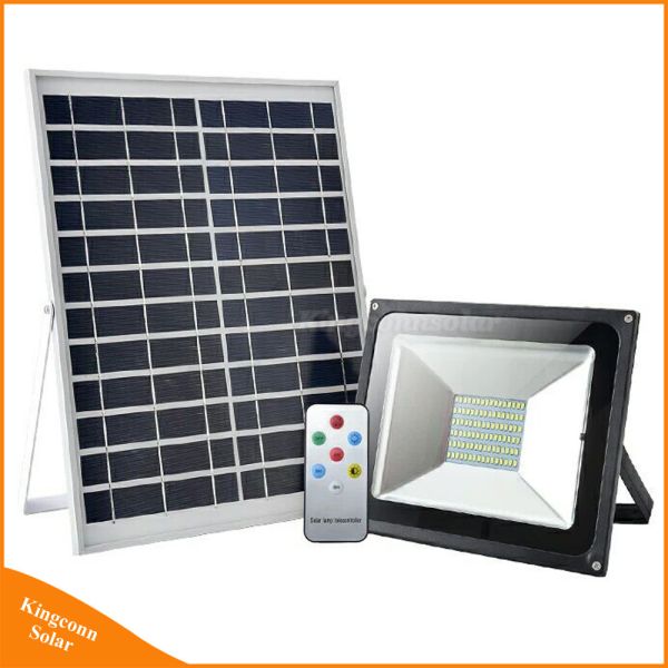 Easy Install Solar Flood Light Waterproof Eco Friendly Patio Security Lighting