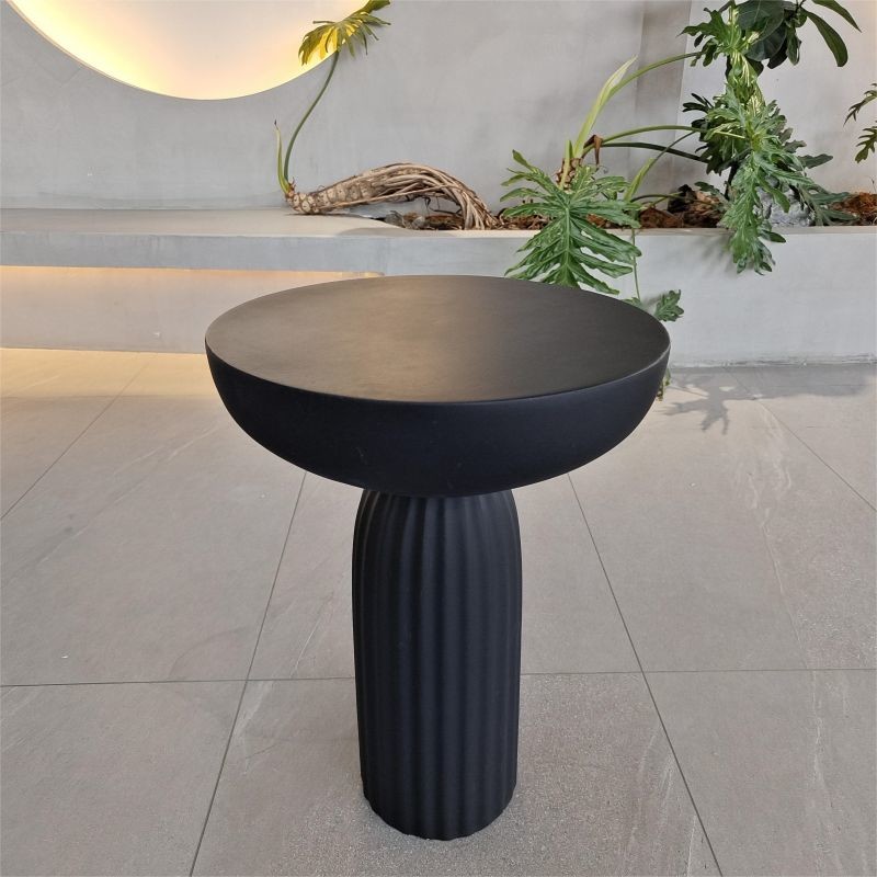 GRC Concrete Table Sets Modern Cement Dining Table Set Customized