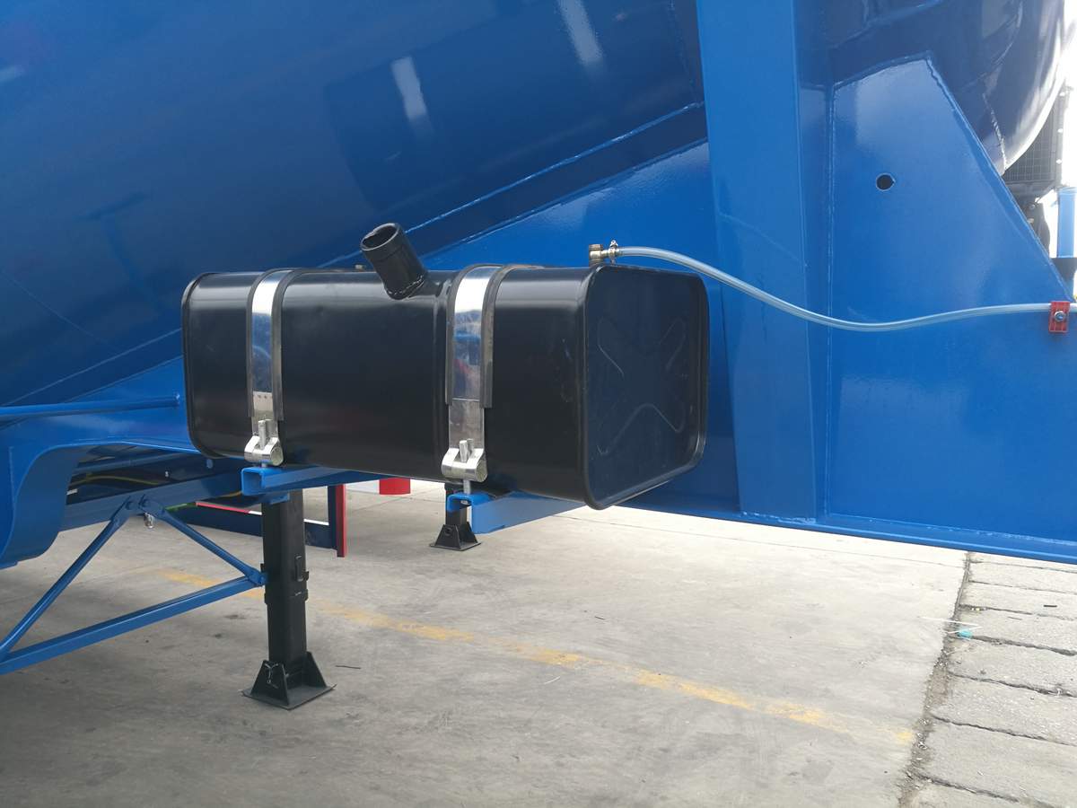 Bulk cement tanker trailer details