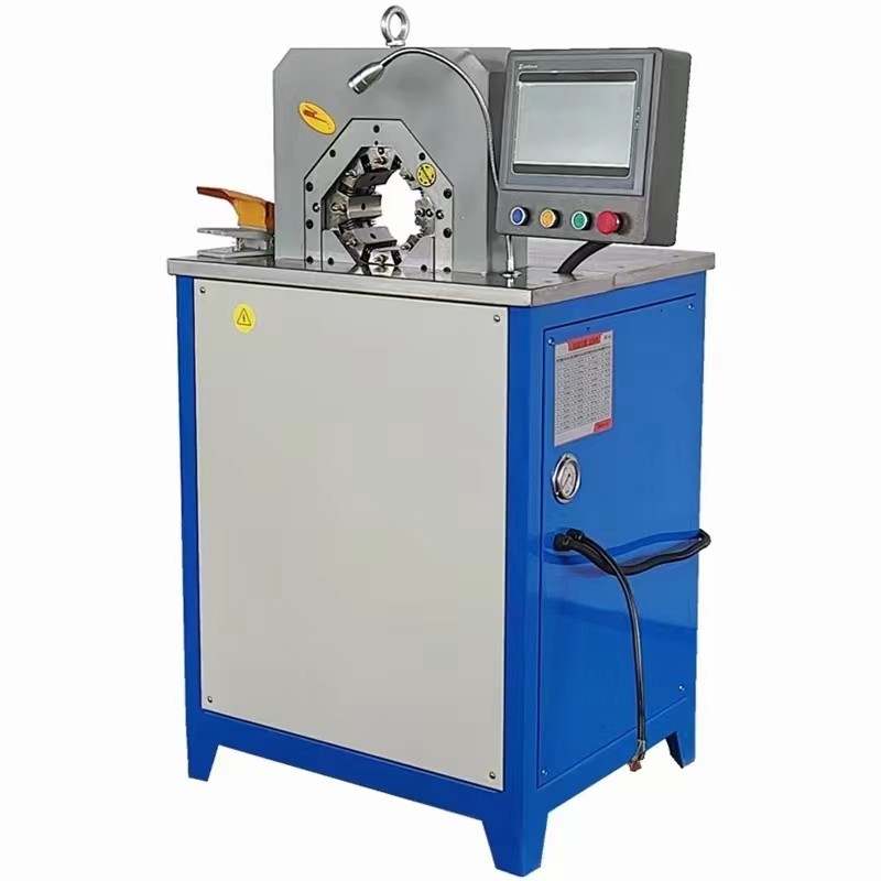 5.5KW AC Hose Crimping Machine Withhold Faster Crimping Speed 10-15s/Time