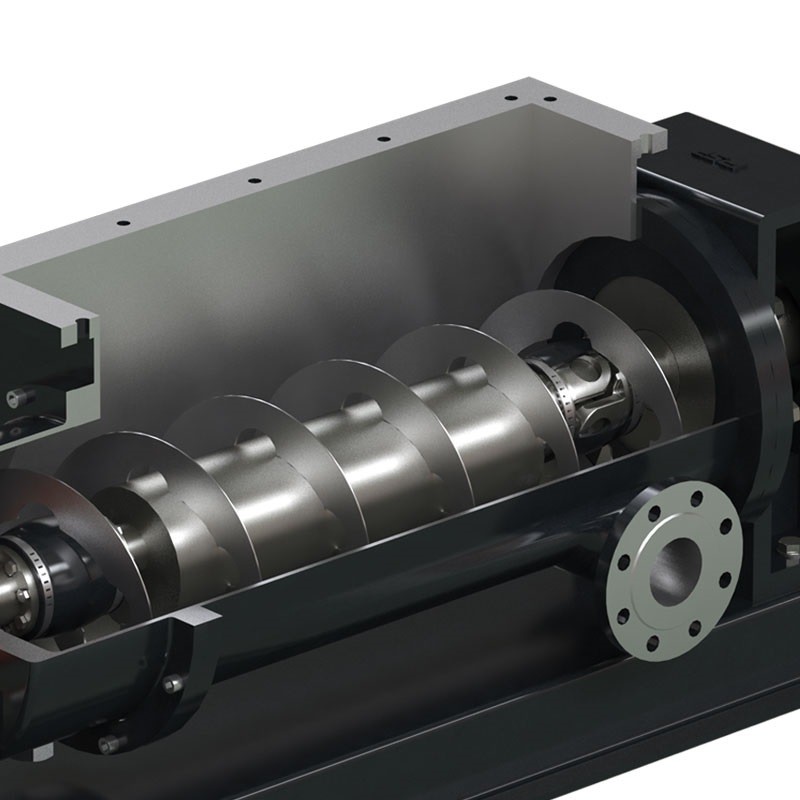 W-Type Open Top Pump Industrial Screw Pumps For Water Treatment