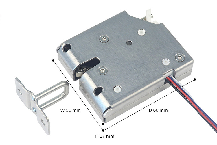 304 Stainless Steel Electronic Rotary Latch Motor / Servo Driven