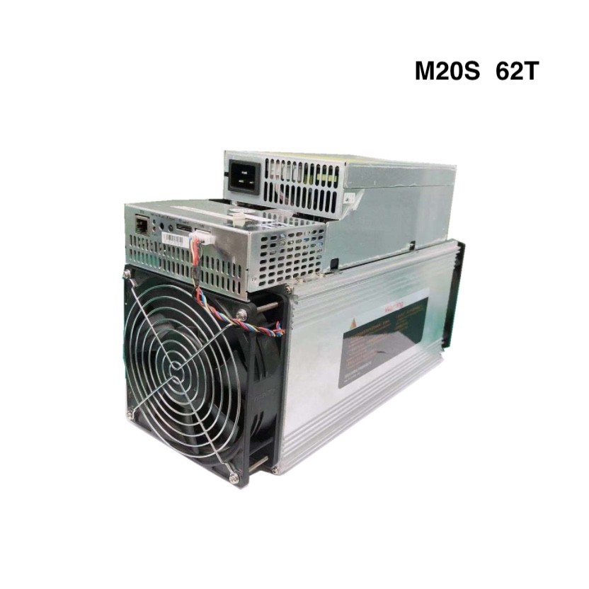 62TH/S SHA256 M20s 62T Whatsminer , 3000W-3600W Asic Bitmain Miner