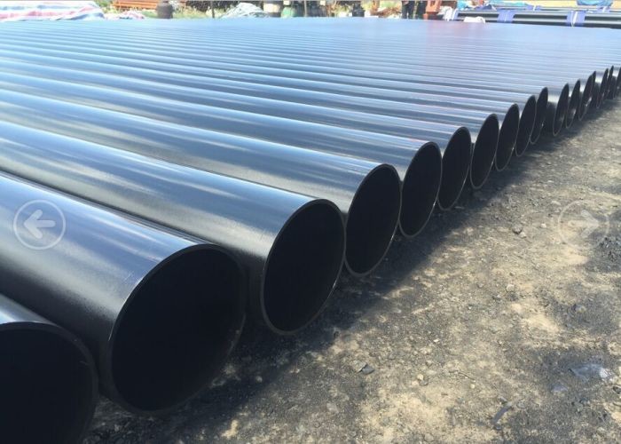 Construction ASTM A500 Steel Tube , Round API 5L Steel Pipe