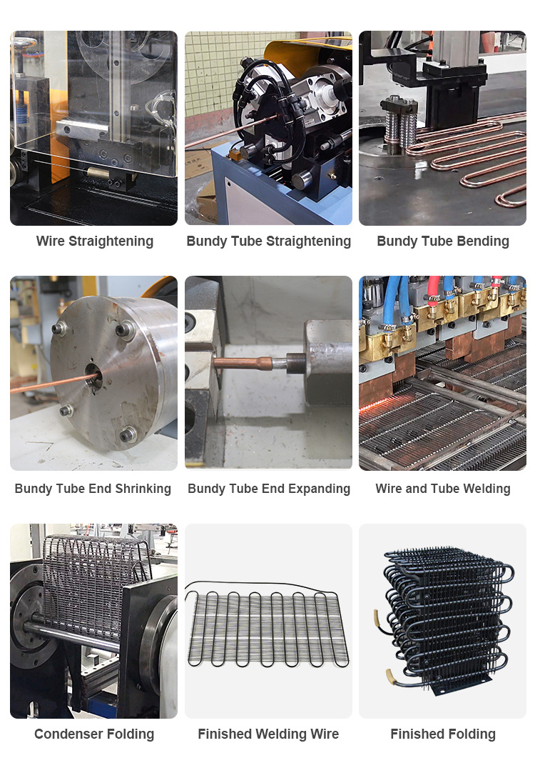 Condenser Wire Welding Machine , Tube End Expanding Machine