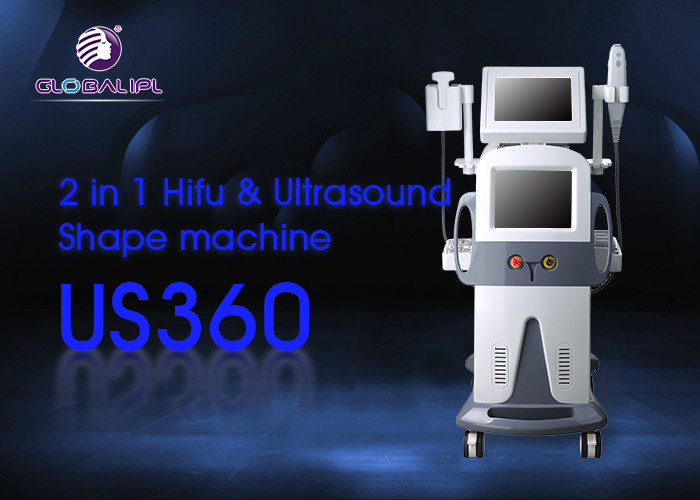 Beauty Salon 200W Hifu Machine Wrinkle Removal Slimming Machine Air Cooling