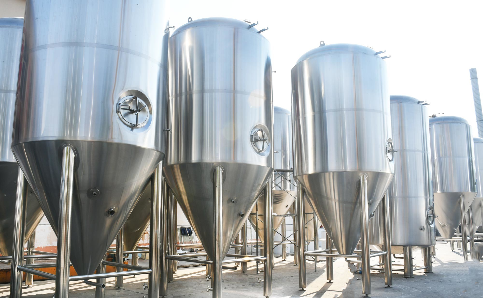 5000L Beer Brewing Equipment Processing Stainless Steel