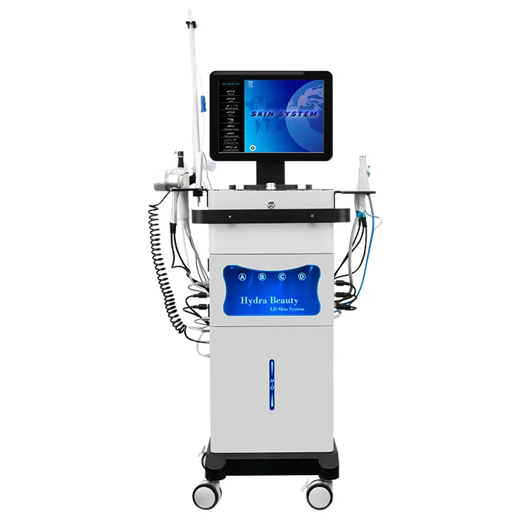Multifunctional Hydro Dermabrasion Profession Anti Aging Diamond Peeling Injection Facial Oxygen Beauty Equiment