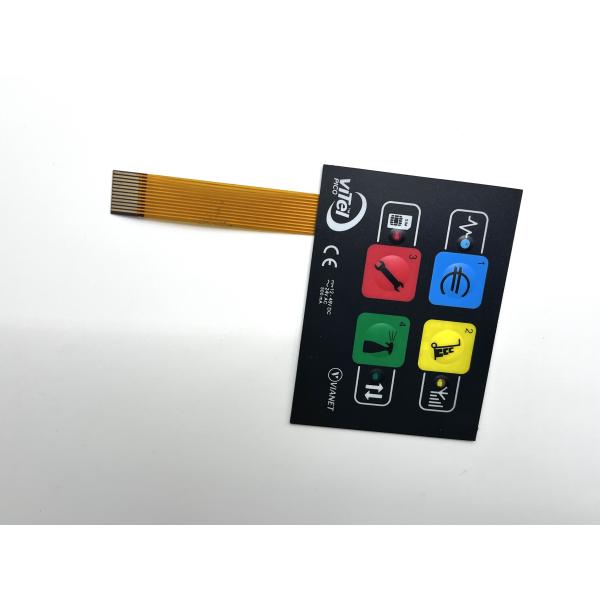Customized Backlit Membrane Switch Mechanical Keyboard Switch Long Lifespan With